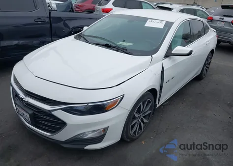 2022 Chevrolet Malibu Fwd Rs из США, поврежденный, VIN 1G1ZG5ST9NF150757